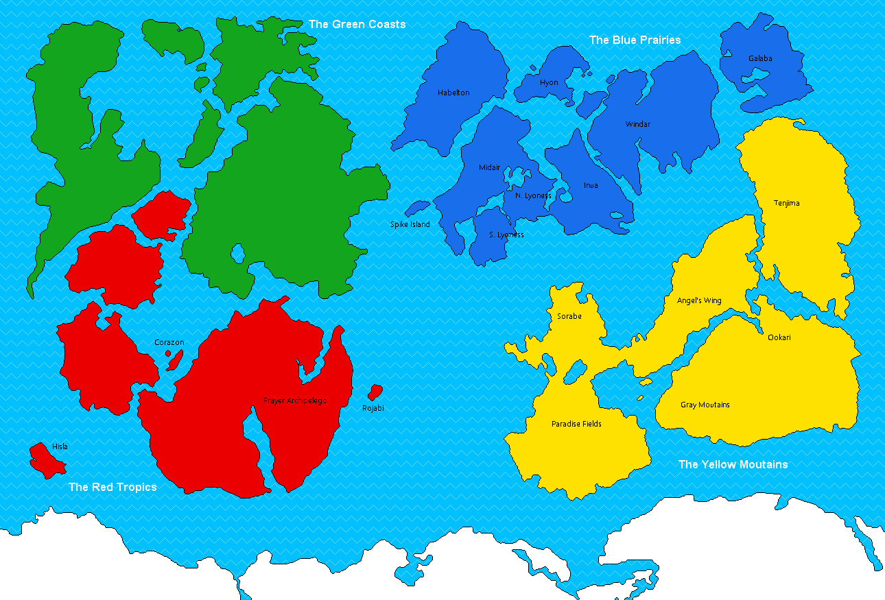Map of the Smash Realm
