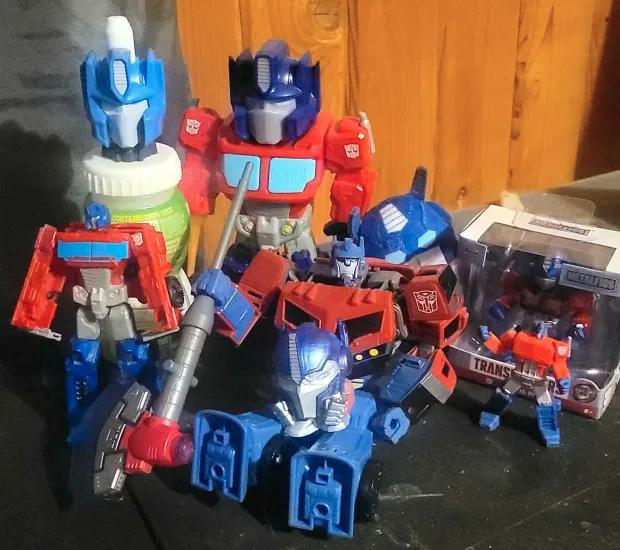 my optimus prime collection