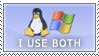I use both Windows and Linux