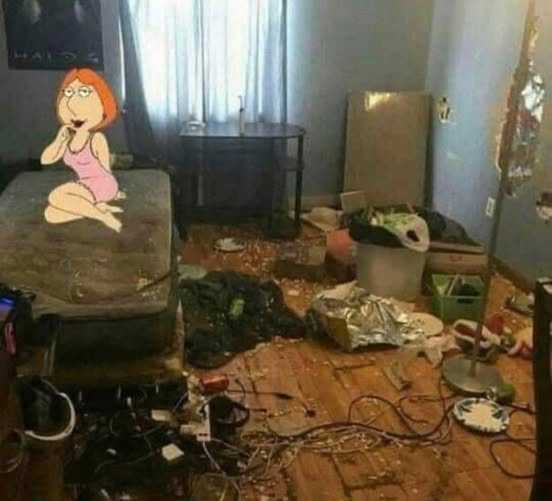 dirty room filthy with tfp optimus prime in it