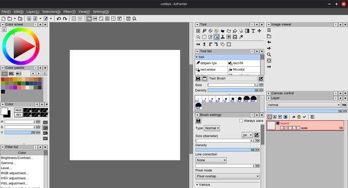 AzPainter Linux