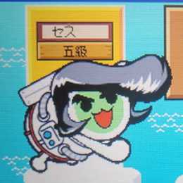 My Don-chan in Takio no Tatsujin. He's green and has a pompadour.