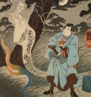 Tokaido gojusan tsui, Nissaka - Utagawa Kuniyoshi